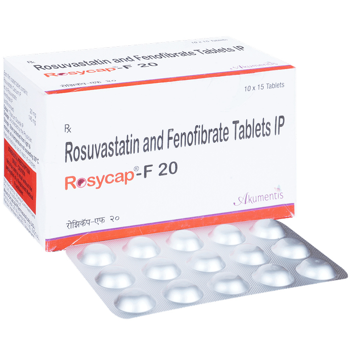 Rosycap-F 20 Tablet - Classic Derma