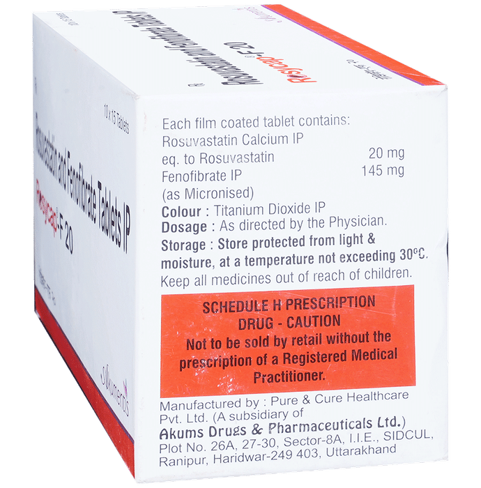 Rosycap-F 20 Tablet