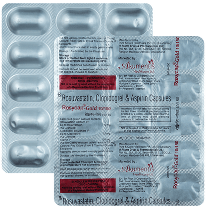 Rosycap-Gold 10/150 Capsule - Classic Derma