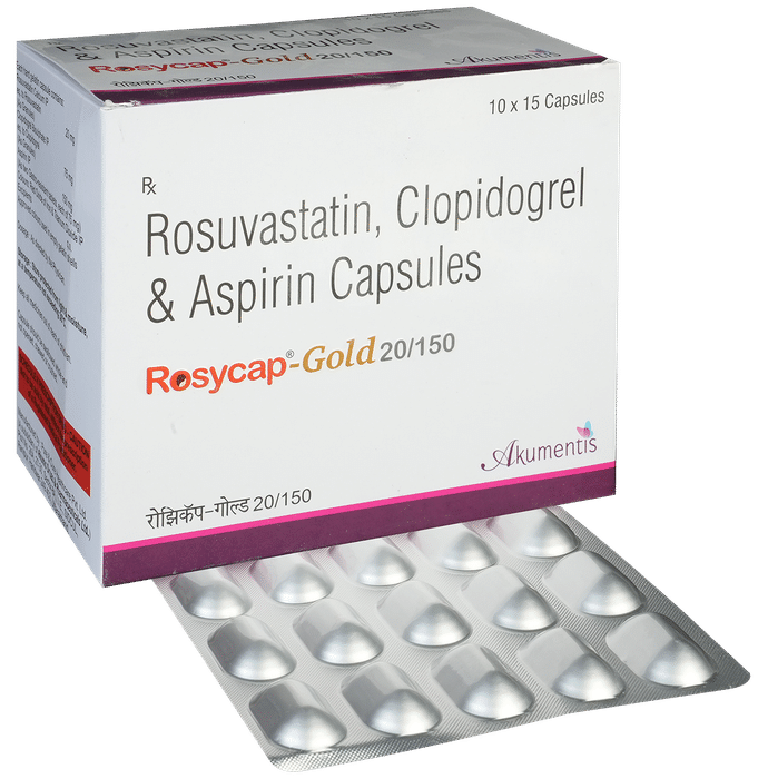Rosycap-Gold 20/150 Capsule - Classic Derma