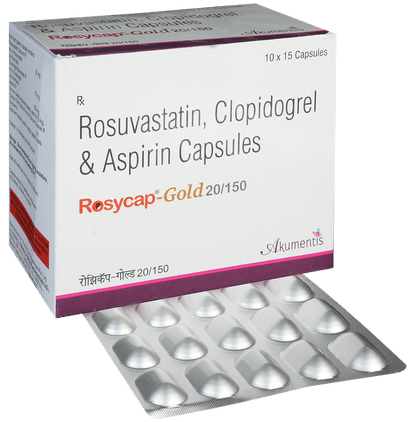 Rosycap-Gold 20/150 Capsule - Classic Derma
