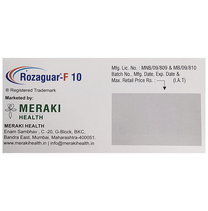 Rozaguar-F 10 Tablet