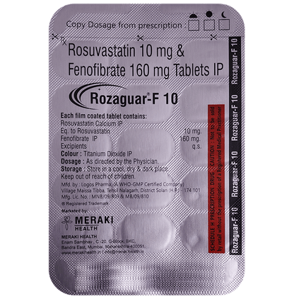 Rozaguar-F 10 Tablet