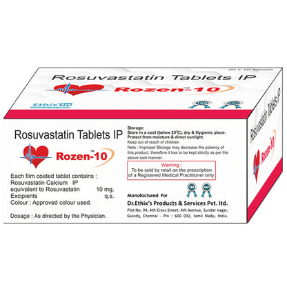 Rozen 10mg Tablet