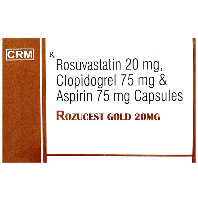 Rozucest Gold 20MG Capsule - Classic Derma