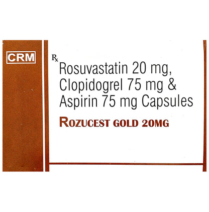 Rozucest Gold 20MG Capsule - Classic Derma