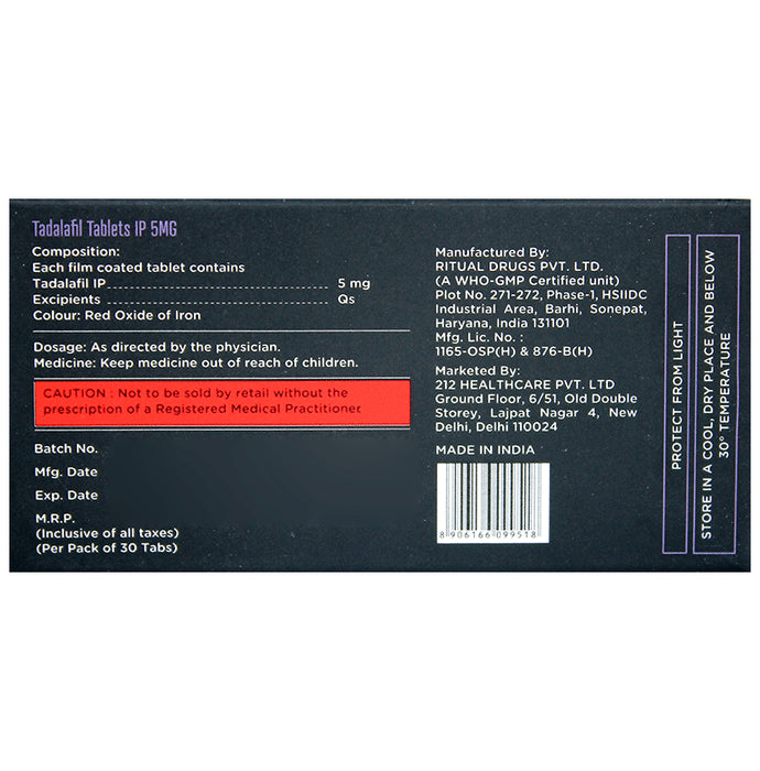 SehatUP Tadalafil 5MG Tablet