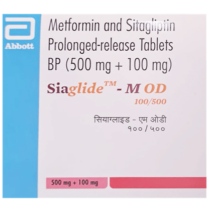 Siaglide-M OD 100mg/500mg Tablet PR - Classic Derma