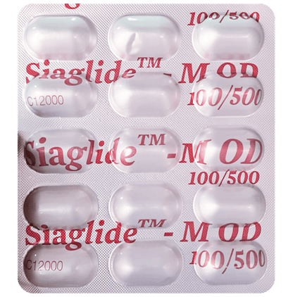 Siaglide-M OD 100mg/500mg Tablet PR