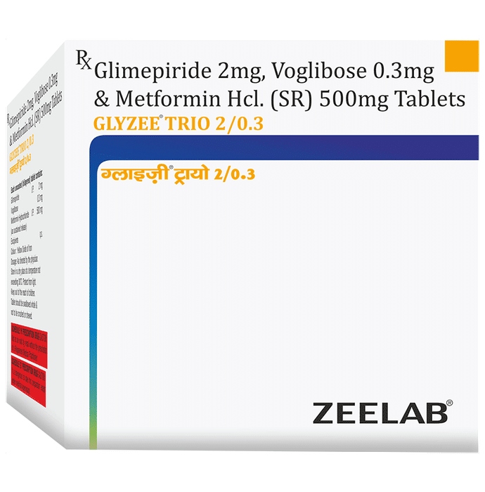Glyzee Trio 2/0.3 Tablet SR - Classic Derma