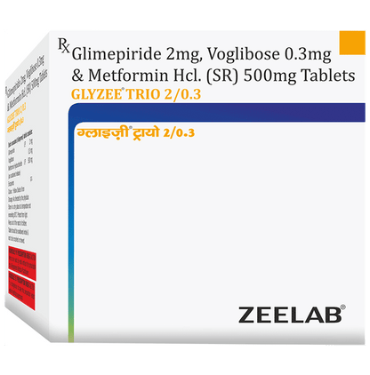 Glyzee Trio 2/0.3 Tablet SR - Classic Derma