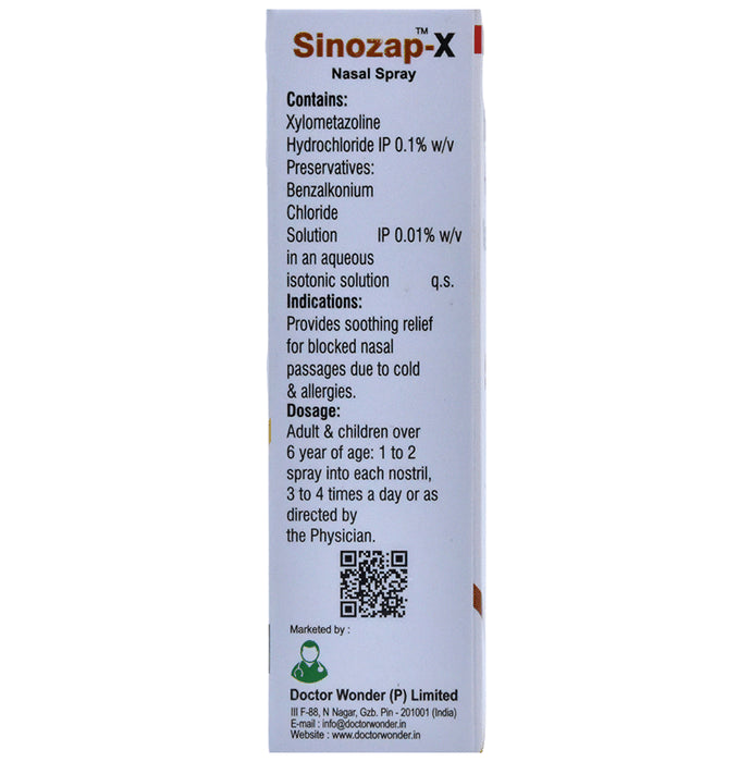Sinozap-X Nasal Spray