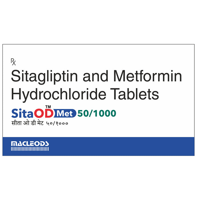Sita OD Met 50/1000 Tablet - Classic Derma