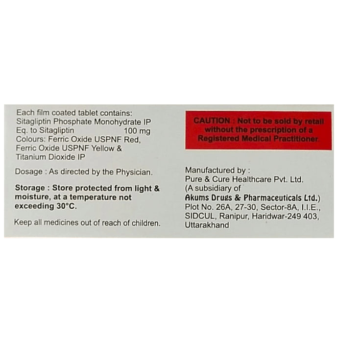 Sita-IN 100mg Tablet