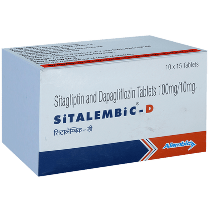 Sitalembic D 10mg/100mg Tablet