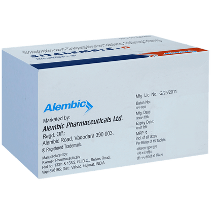 Sitalembic D 10mg/100mg Tablet