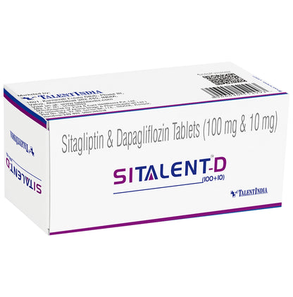 Sitalent D 10mg/100mg Tablet - Classic Derma
