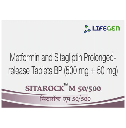 Sitarock M 50/500 Tablet PR - Classic Derma