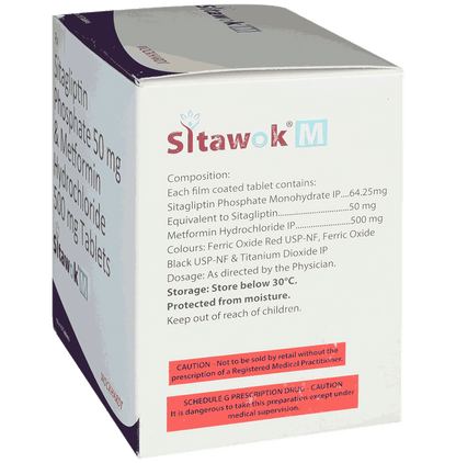 Sitawok M 500 Tablet