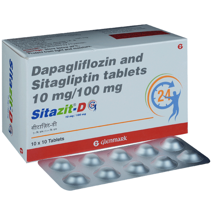 Sitazit-D 10mg/100mg Tablet - Classic Derma
