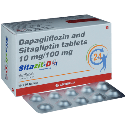Sitazit-D 10mg/100mg Tablet - Classic Derma