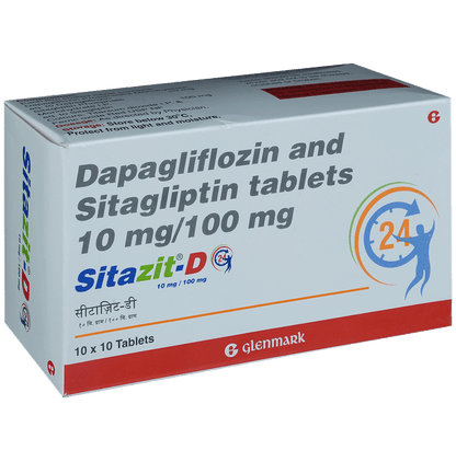 Sitazit-D 10mg/100mg Tablet