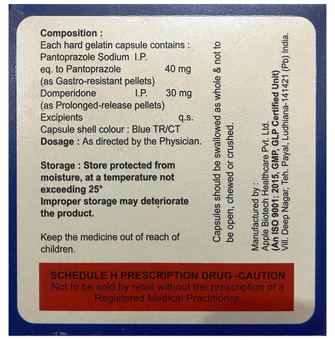 Skyprazole-D Capsule PR