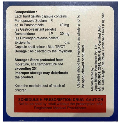 Skyprazole-D Capsule PR