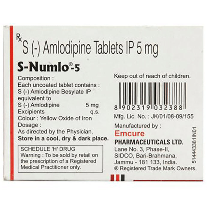Buy S-Numlo 5 Tablet Online | Classic Derma – Classic Derma-UAE