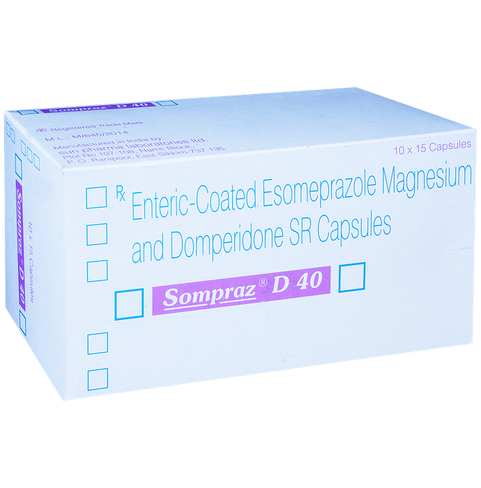 Buy Sompraz D 40 Capsule SR Online | Classic Derma – Classic Derma-UAE
