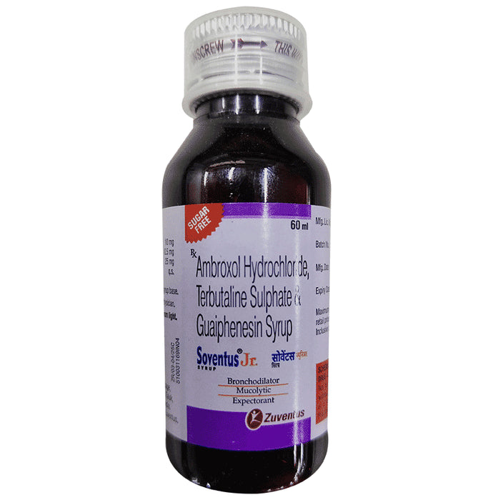 Soventus Jr Syrup Sugar Free - Classic Derma