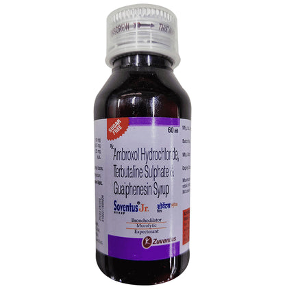 Soventus Jr Syrup Sugar Free - Classic Derma