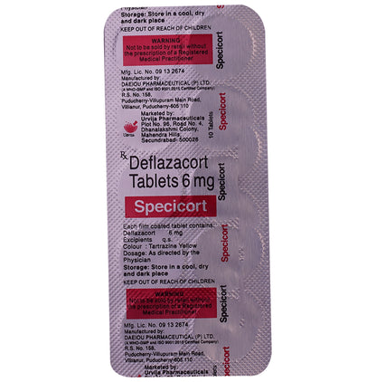 Specicort Tablet
