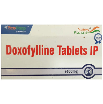 StayHappi Doxofylline 400mg Tablet - Classic Derma