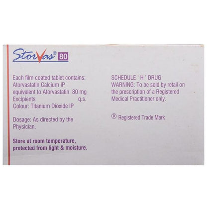 Storvas 80 Tablet