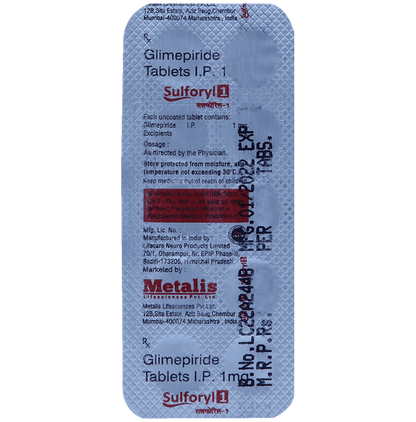 Sulforyl 1mg Tablet