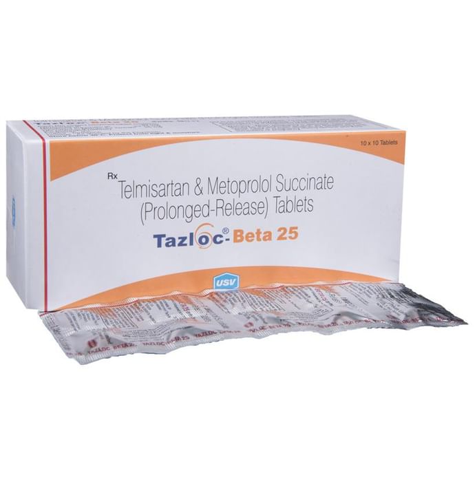 Tazloc-Beta 25 Tablet PR - Classic Derma