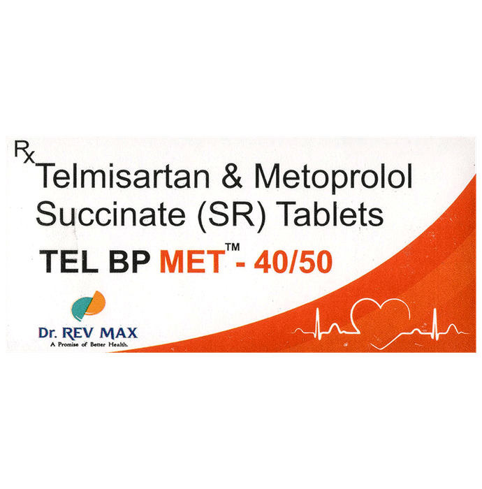 Tel BP Met 40/50 Tablet SR - Classic Derma