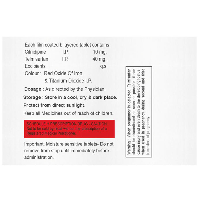 Telbovil LN 10mg/40mg Tablet