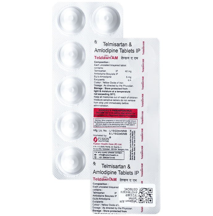 Buy Teldawn AM Tablet Online | Classic Derma – Classic Derma-UAE