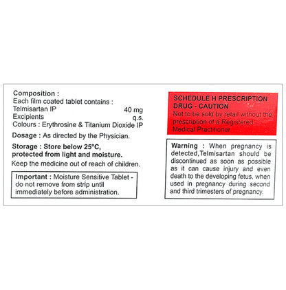 Telglenz 40 Tablet