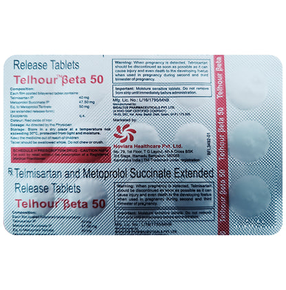 Telhour Beta 50 Tablet ER