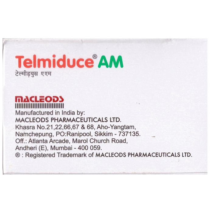 Buy Telmiduce AM 40mg/5mg Tablet Online | Classic Derma – Classic Derma-UAE