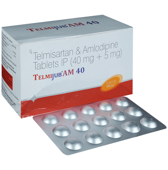 Buy Telmijub AM 40 Tablet Online | Classic Derma – Classic Derma-UAE