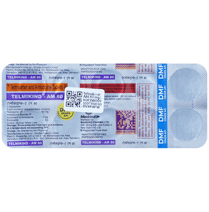 Telmikind-AM 80 Tablet