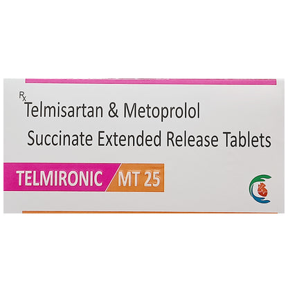 Telmironic MT 25 Tablet ER - Classic Derma