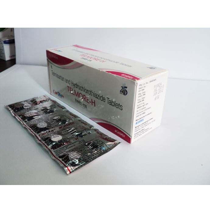Telmore-H 40mg/12.5mg Tablet - Classic Derma