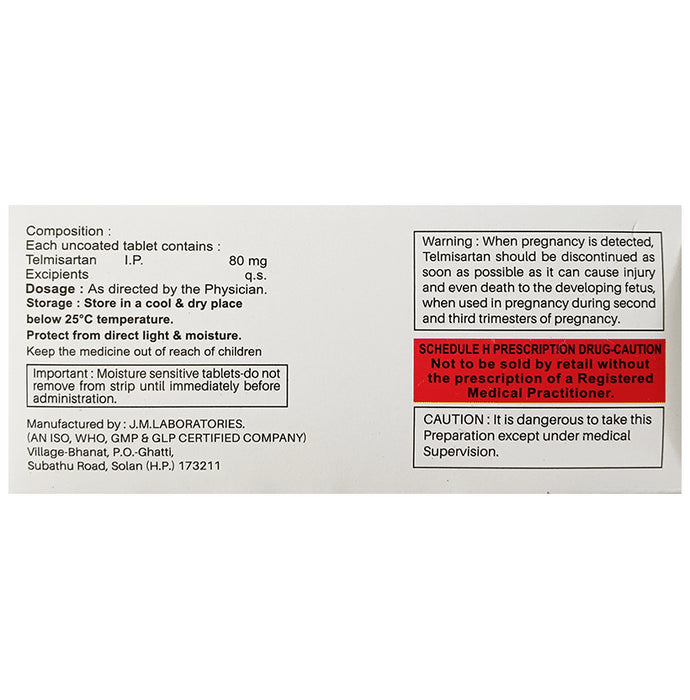 Telphase 80 Tablet
