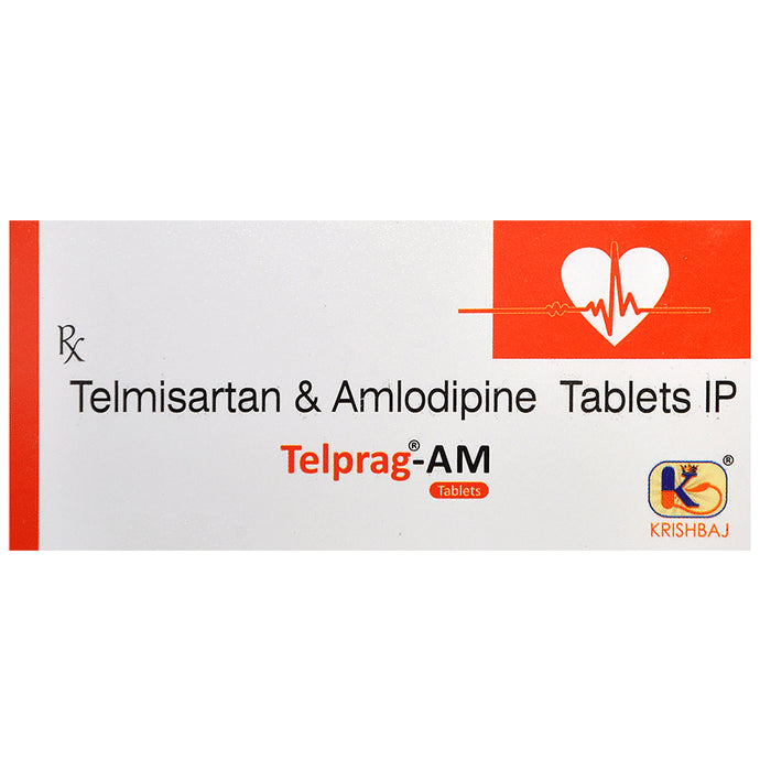 Telprag AM 40mg/5mg Tablet - Classic Derma