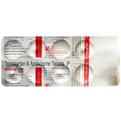 Telprag AM 40mg/5mg Tablet